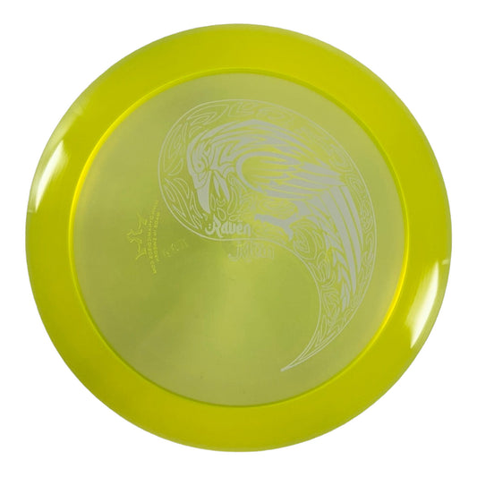Dynamic Discs Sheriff | Lucid-Ice | Yellow/White 173-174g (Raven Klein) Disc Golf