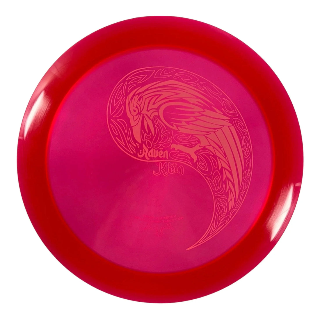 Dynamic Discs Sheriff | Lucid - Ice | Red/Pink 173g (Raven Klein) Disc Golf