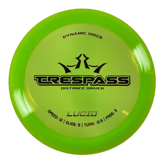 Dynamic Discs Trespass | Lucid | Green/Red 173g Disc Golf