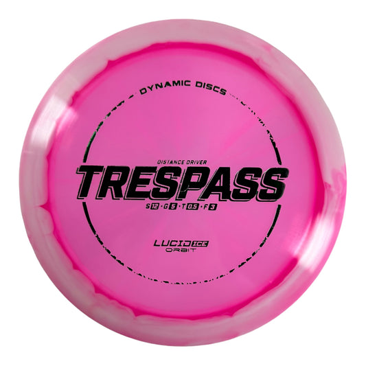 Dynamic Discs Trespass | Lucid-Ice Orbit | Pink/Blue 173-174g Disc Golf