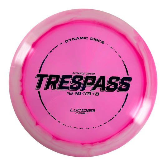 Dynamic Discs Trespass | Lucid-Ice Orbit | Pink/Green 175g Disc Golf