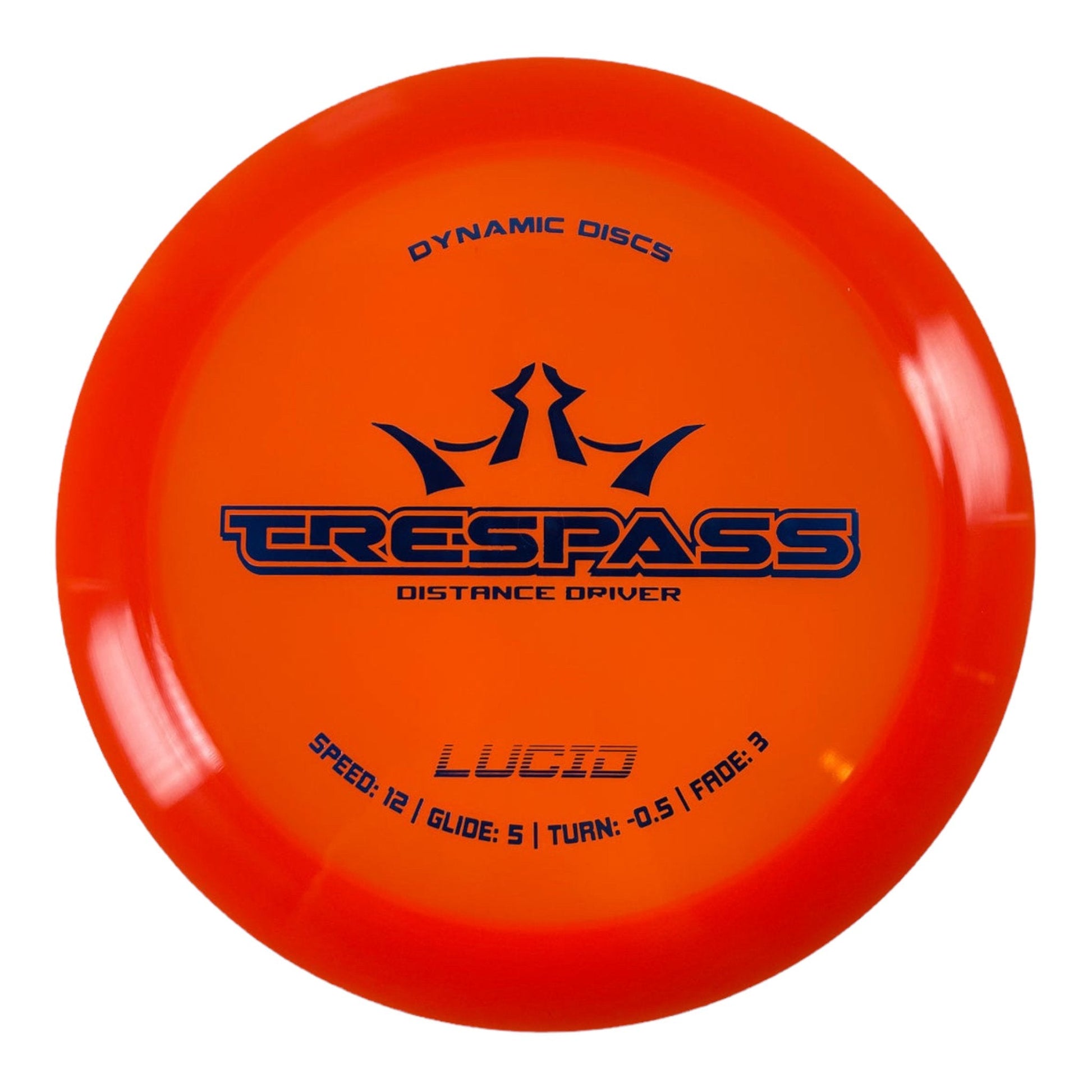 Dynamic Discs Trespass | Lucid | Orange/Blue 171g Disc Golf
