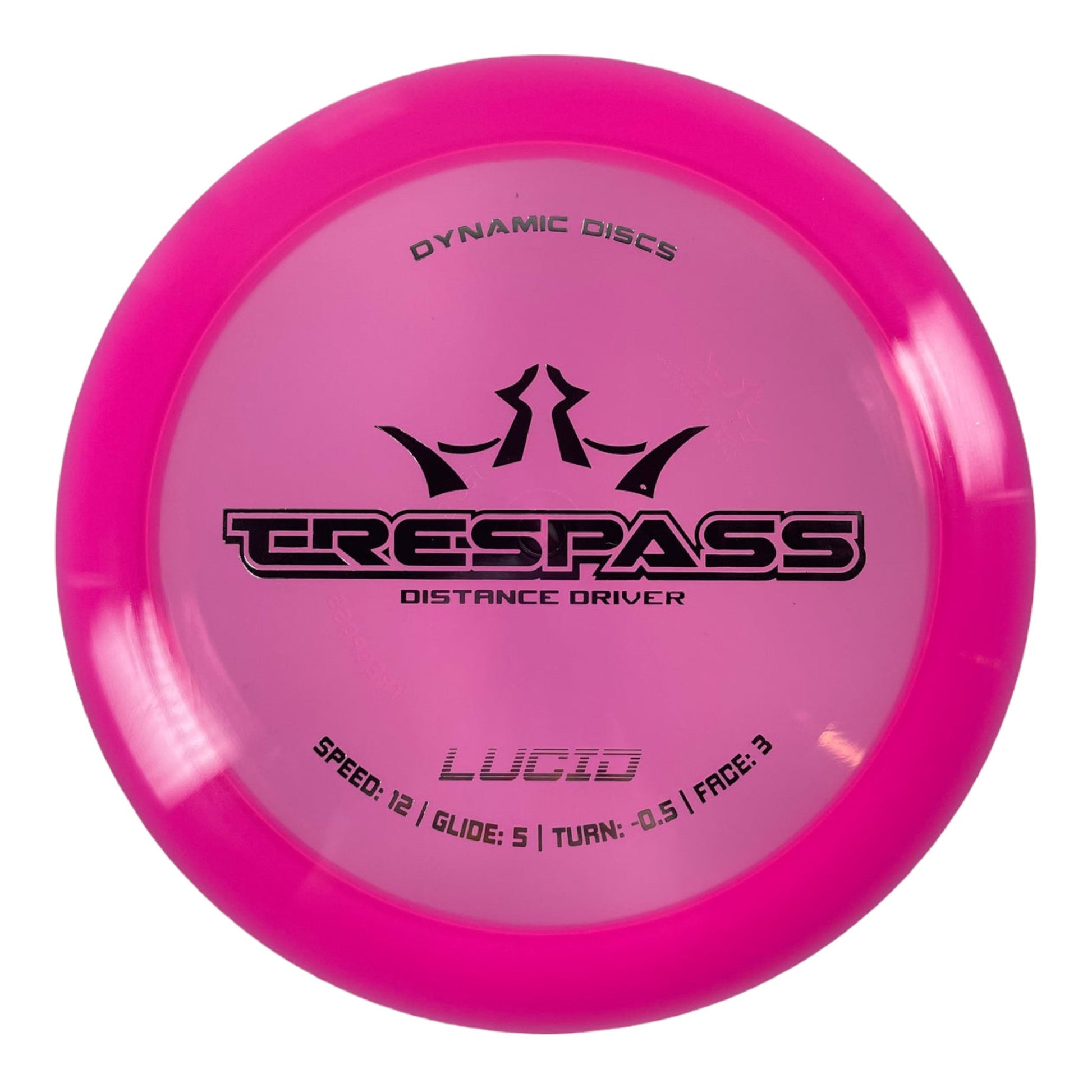 Dynamic Discs Trespass | Lucid | Pink/Silver 169g Disc Golf