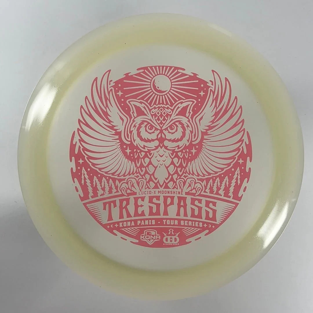 Dynamic Discs Trespass | Lucid - X Moonshine | Glow/Pink 173g Disc Golf