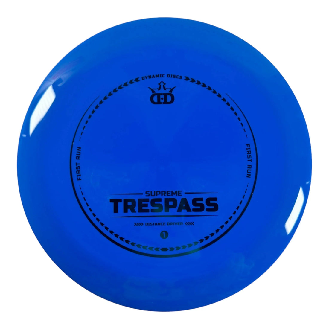 Dynamic Discs Trespass | Supreme | Blue/Blue 172g Disc Golf