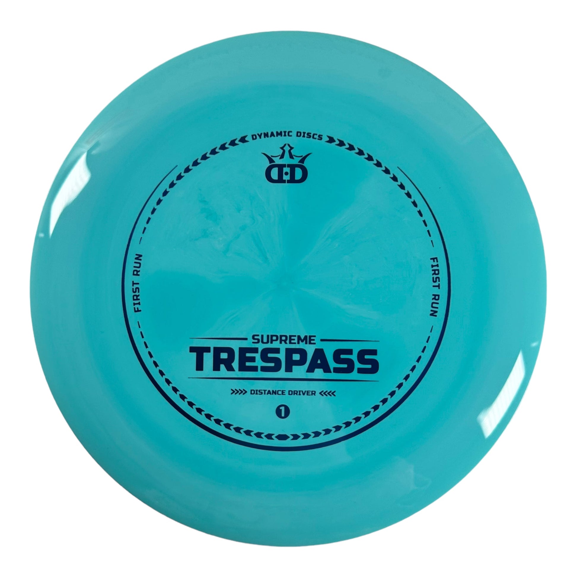 Dynamic Discs Trespass | Supreme | Blue/Blue 171g Disc Golf