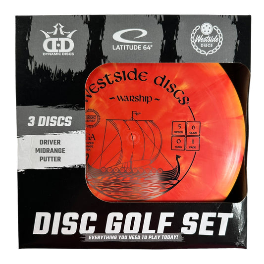 Dynamic Discs Trilogy Disc Golf Starter Set Disc Golf