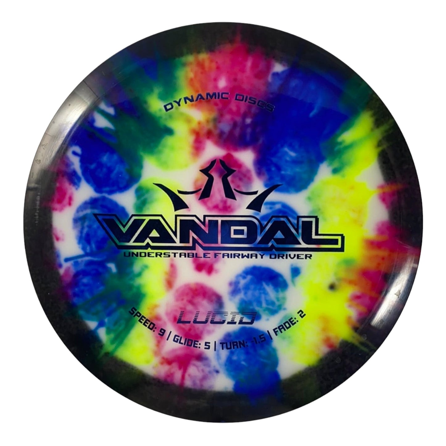 Dynamic Discs Vandal | Lucid | Rainbow/Dye 176g Disc Golf