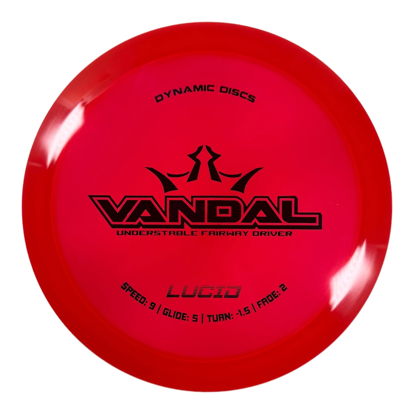 Dynamic Discs Vandal | Lucid | Red/Blue 174g Disc Golf