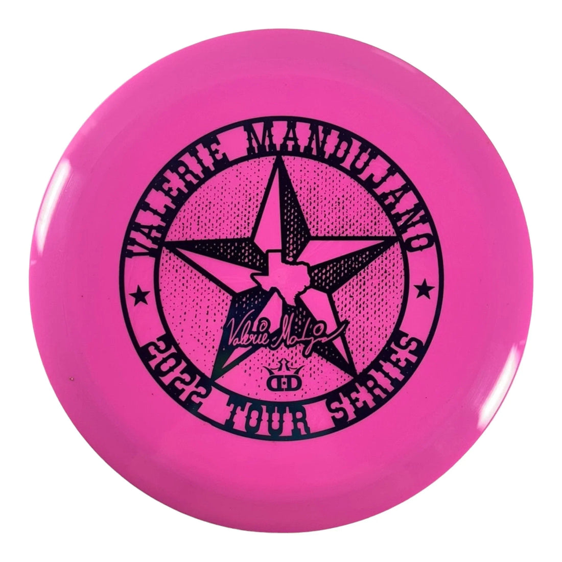 Dynamic Discs Vandal | Fuzion - X | Pink/Blue 173 - 176g (Valerie Mandujano) Disc Golf