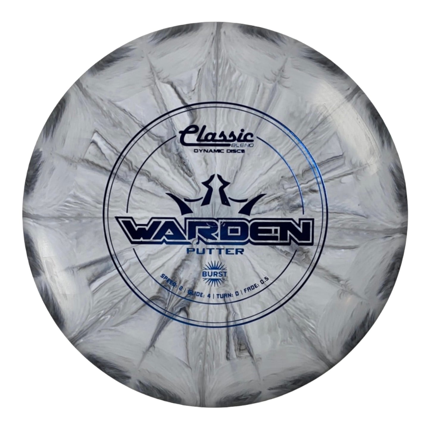 Dynamic Discs Warden | Classic Burst | Grey/Blue 173g Disc Golf