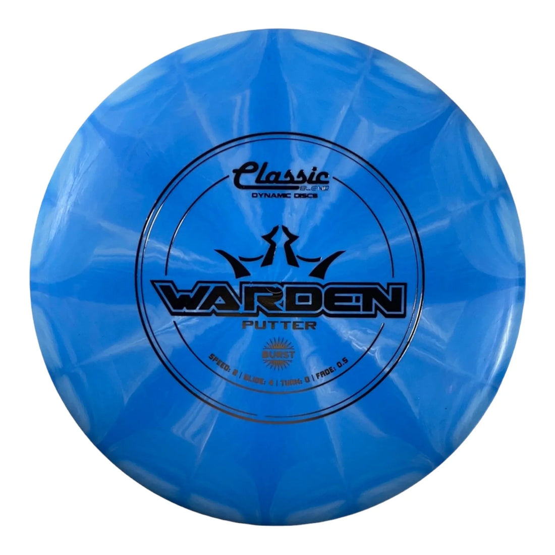 Dynamic Discs Warden | Classic Blend Burst | Blue/Gold 173 - 174g Disc Golf