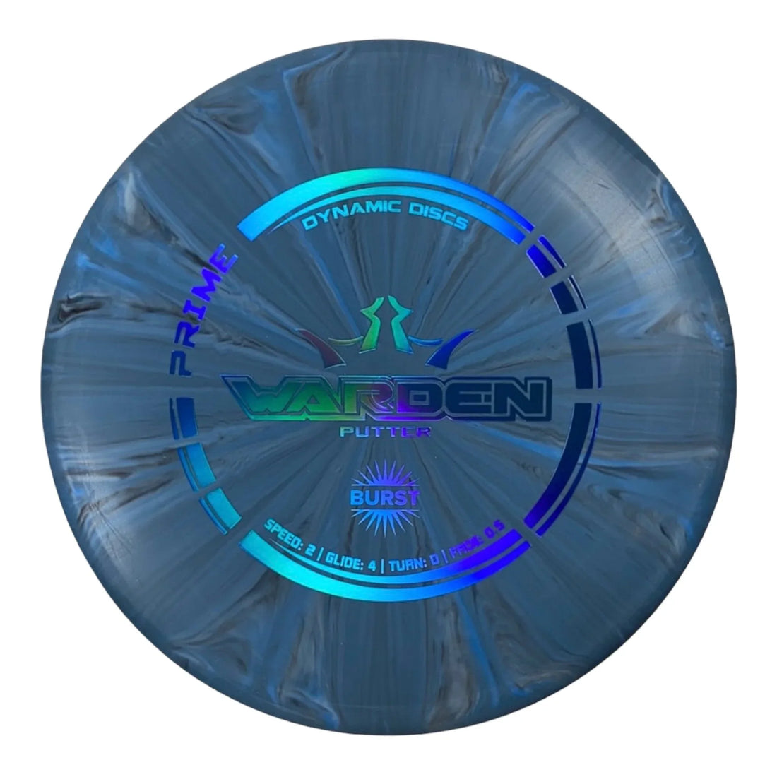 Dynamic Discs Warden | Prime Burst | Blue/Blue 175 - 176g Disc Golf