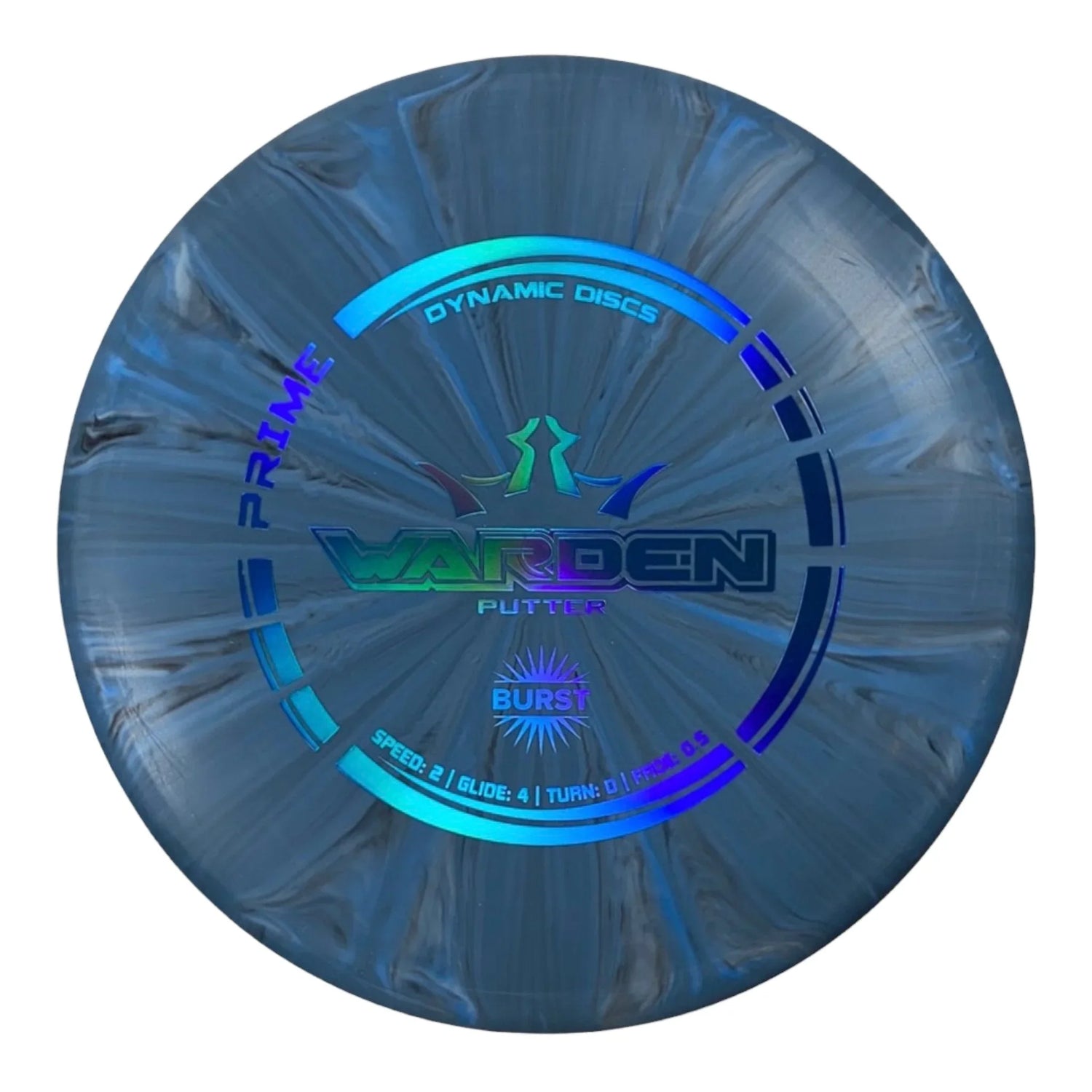 Dynamic Discs Warden | Prime Burst | Blue/Blue 175 - 176g Disc Golf