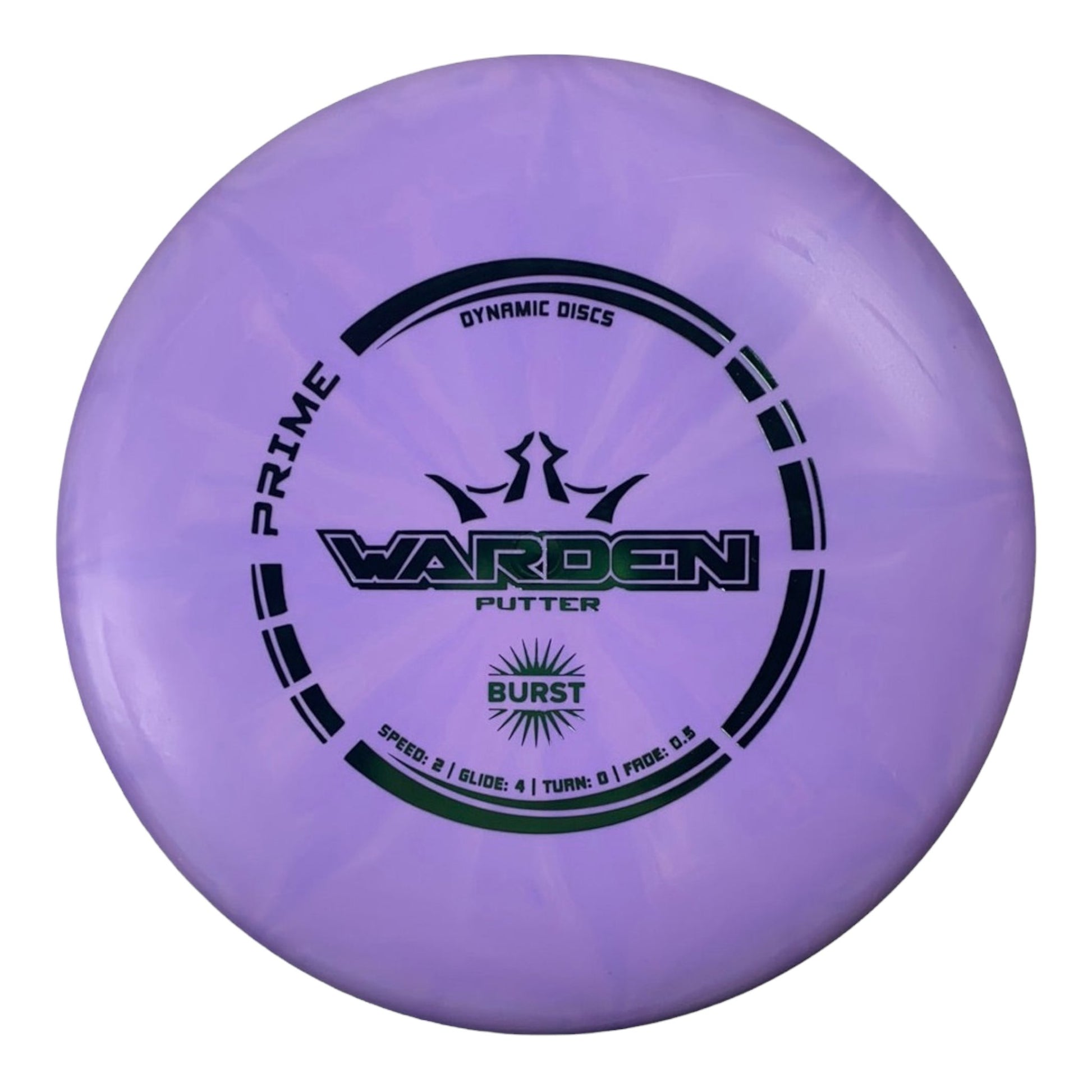 Dynamic Discs Warden | Prime Burst | Purple/Green 176g Disc Golf