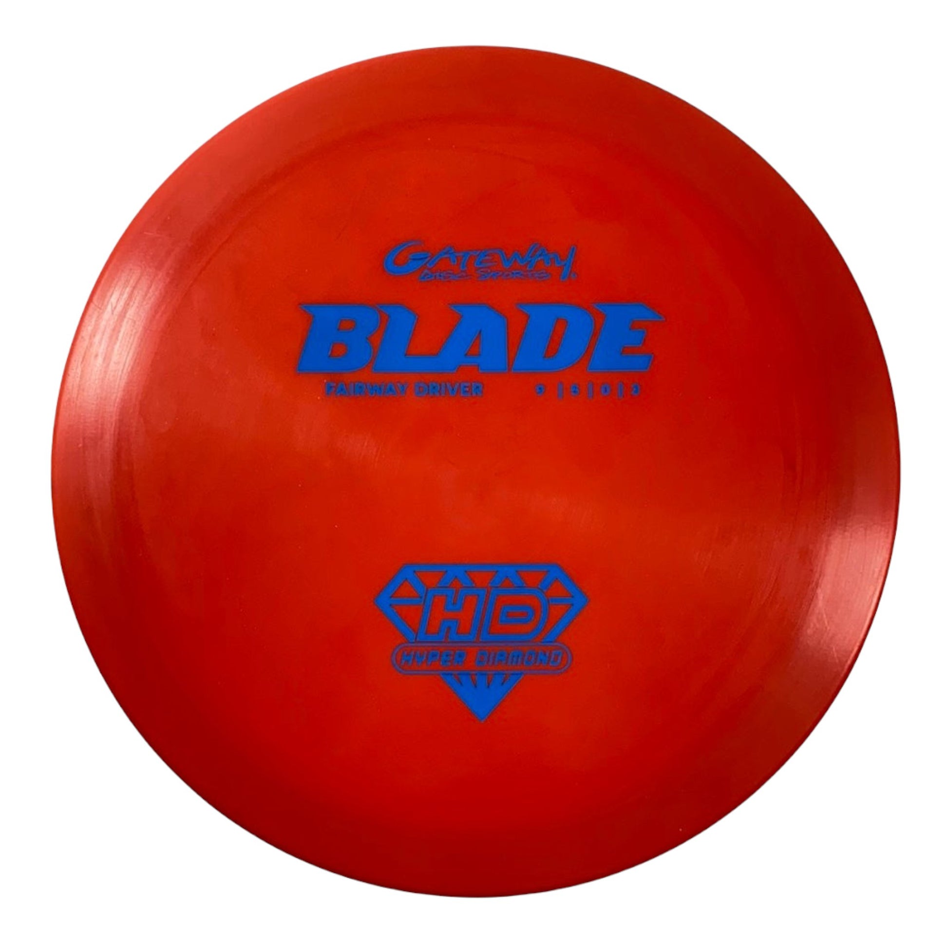 Gateway Disc Sports Blade | Hyper Diamond (HD) | Red/Blue 173-175g Disc Golf