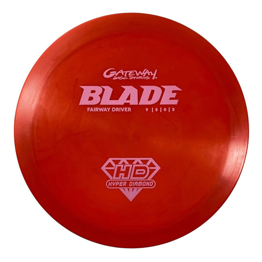 Gateway Disc Sports Blade | Hyper Diamond (HD) | Red/Pink 171-176g Disc Golf