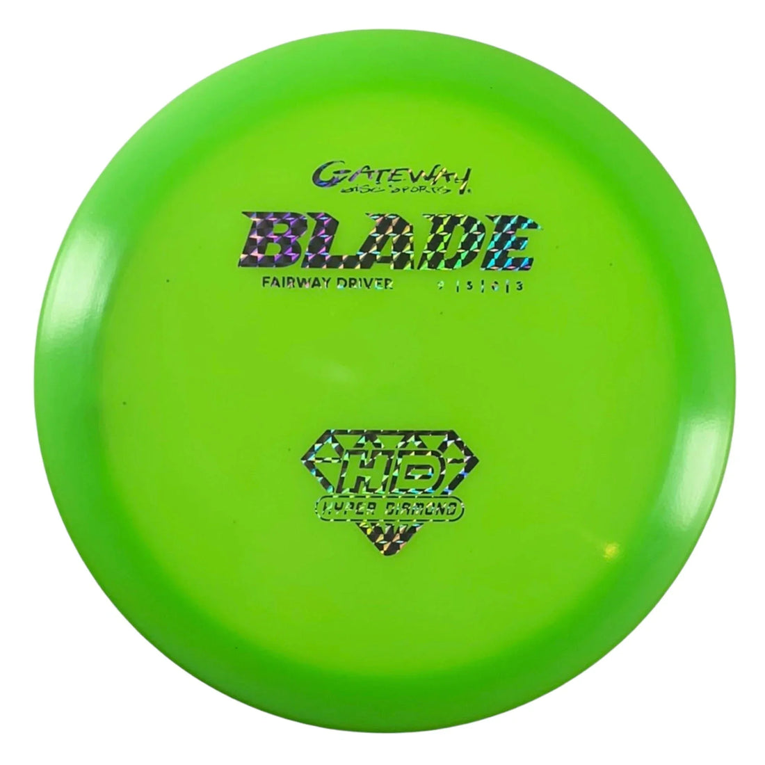 Gateway Disc Sports Blade | Hyper Diamond (HD) | Green/Holo 172g Disc Golf