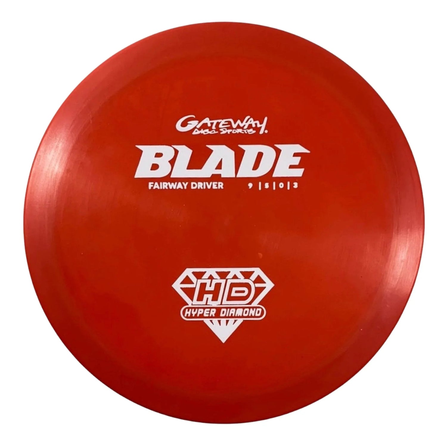 Gateway Disc Sports Blade | Hyper Diamond (HD) | Red/White 170 - 174g Disc Golf
