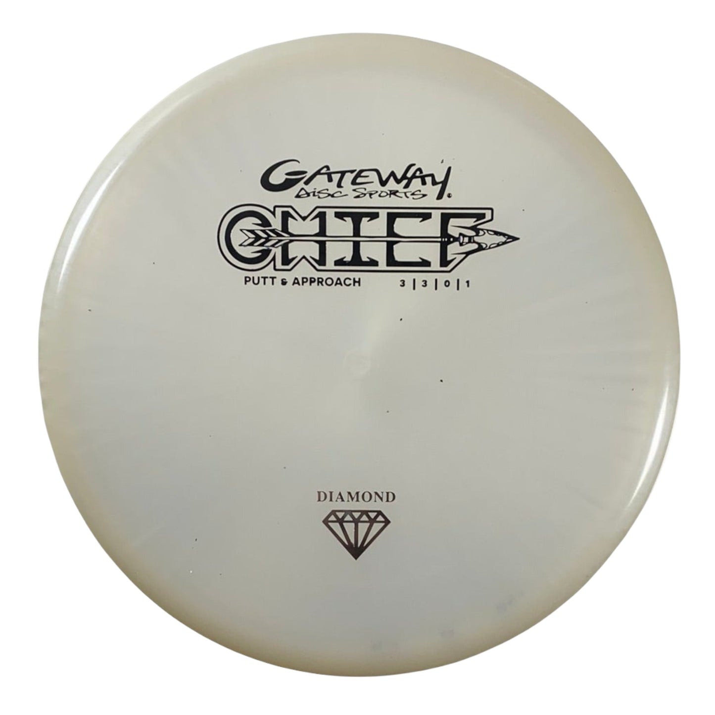 Gateway Disc Sports Chief | Diamond | White/Silver 175g Disc Golf
