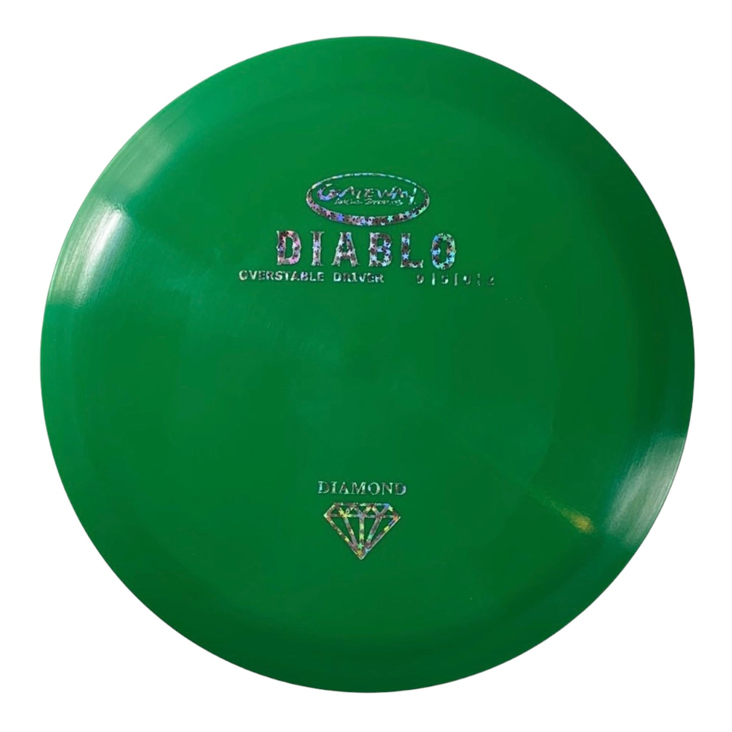 Gateway Disc Sports Diablo | Diamond | Green/Holo 175g Disc Golf