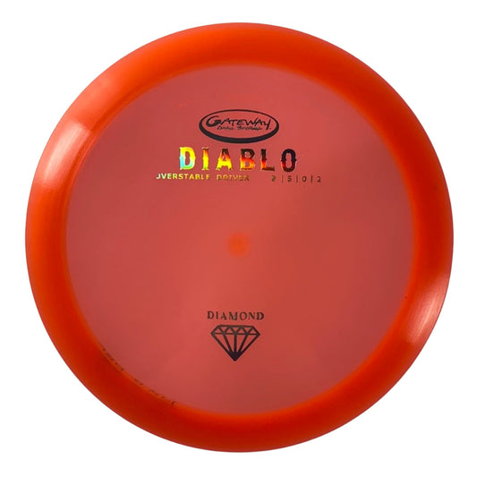 Gateway Disc Sports Diablo | Diamond | Orange/Holo 174g Disc Golf