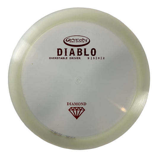 Gateway Disc Sports Diablo | Diamond | White/Red 172g Disc Golf