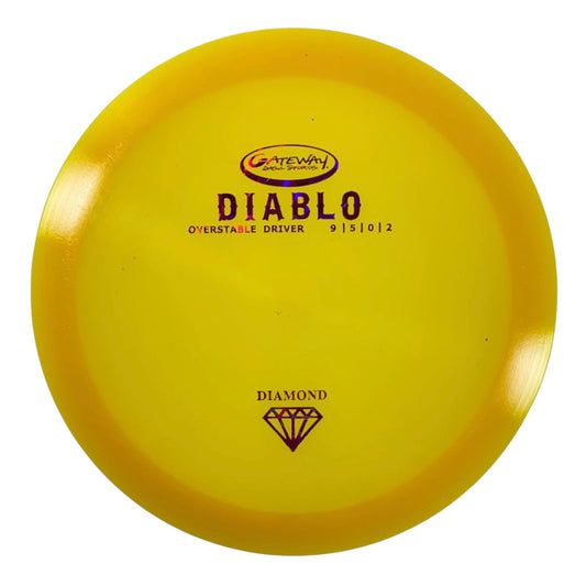 Gateway Disc Sports Diablo | Diamond | Yellow/Pink 169g Disc Golf