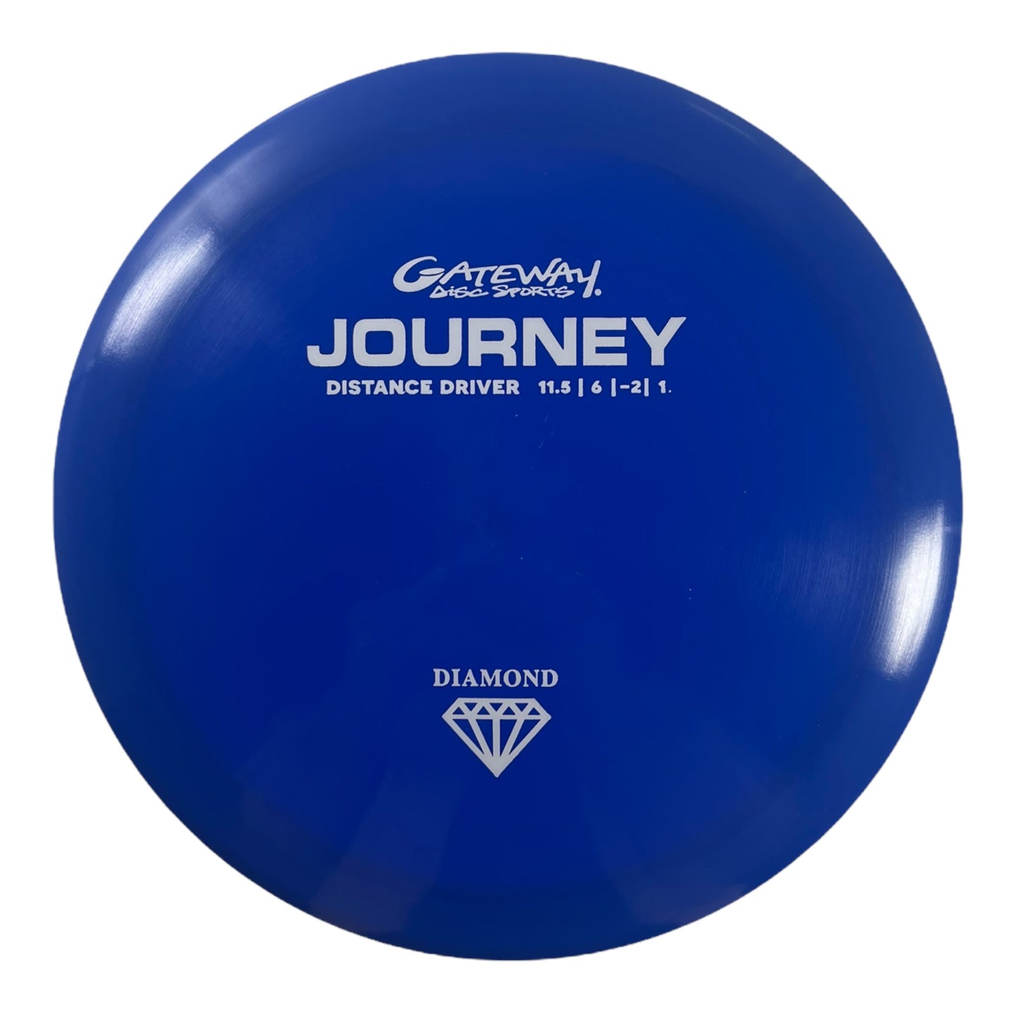 Gateway Disc Sports Journey | Diamond | Blue/White 176g Disc Golf