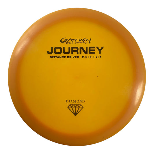 Gateway Disc Sports Journey | Diamond | Orange/Gold 174g Disc Golf