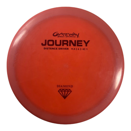 Gateway Disc Sports Journey | Diamond | Red/Red 175g Disc Golf