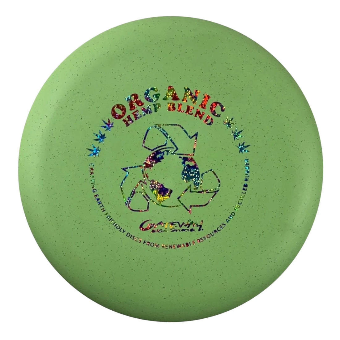 Gateway Disc Sports Magic | Hemp Stupid Silly Soft (H - SSS) | Green/Rainbow 174g Disc Golf
