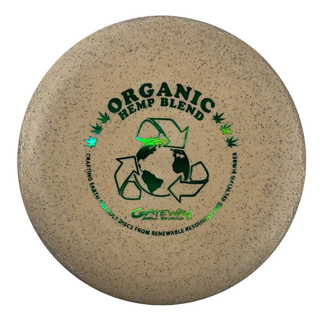 Gateway Disc Sports Magic | Hemp Stupid Silly Soft (H - SSS) | Tan/Green 167 - 169g Disc Golf