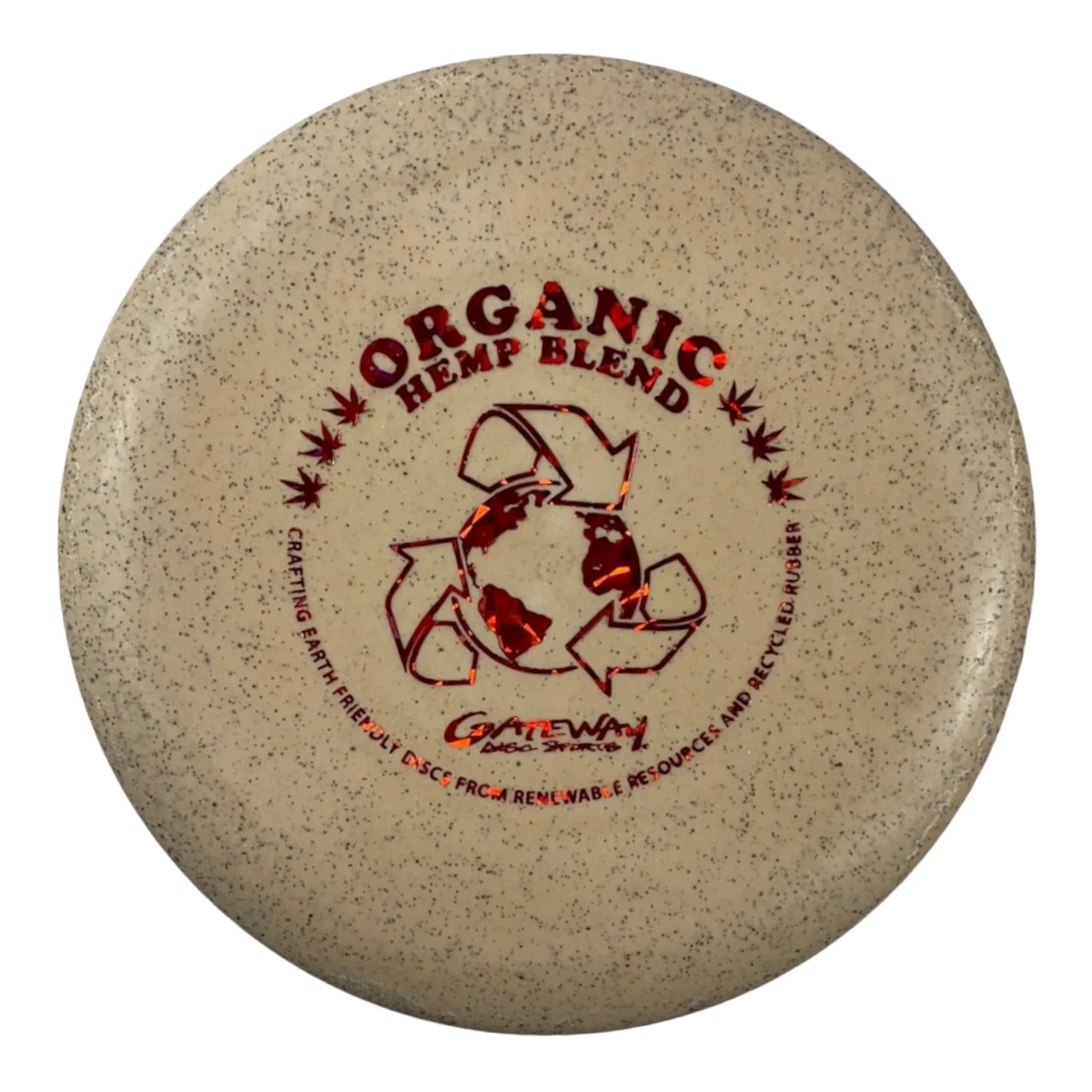 Gateway Disc Sports Magic | Hemp Stupid Silly Soft (H - SSS) | Tan/Red 170 - 172g Disc Golf