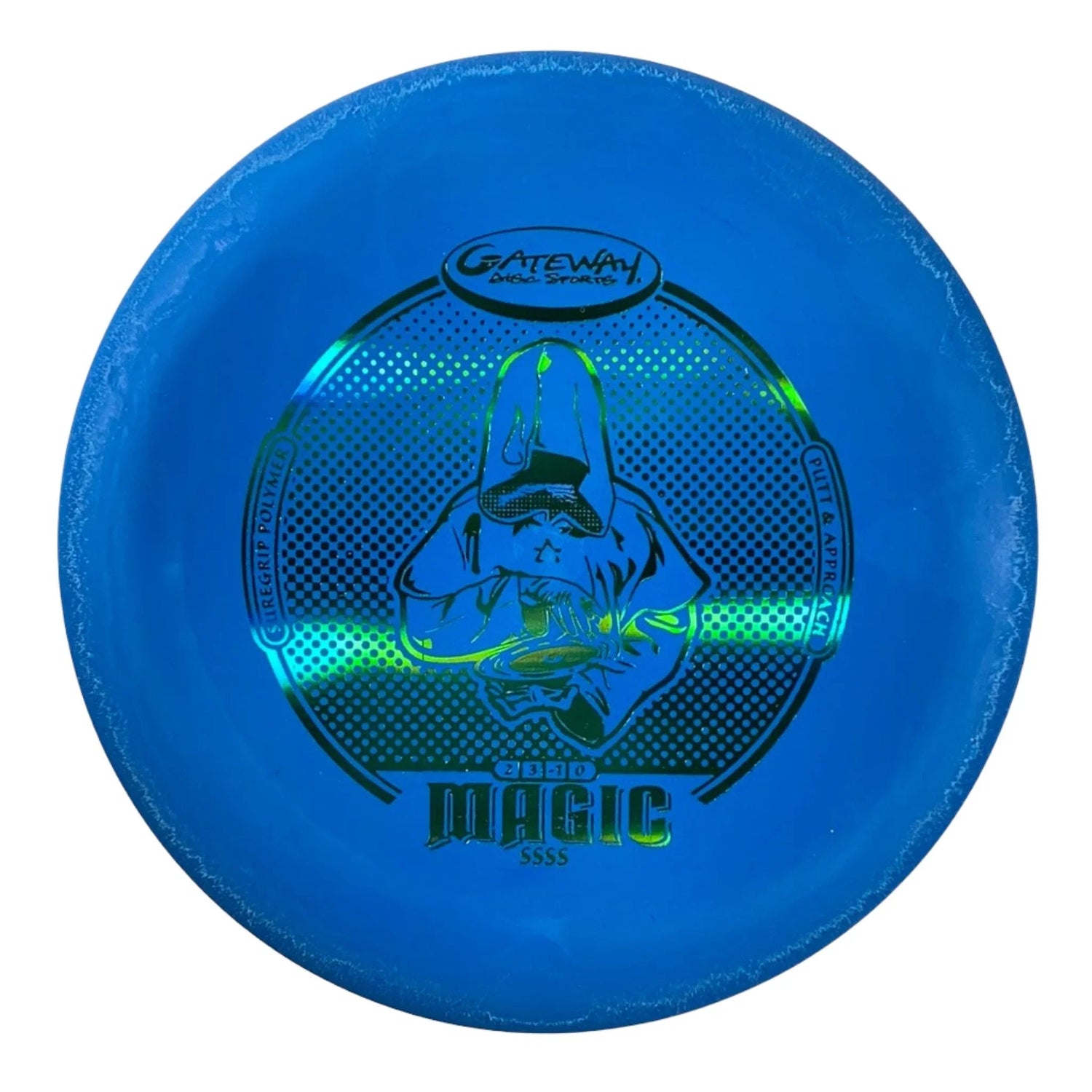 Gateway Disc Sports Magic | Super Stupid Silly Soft (SSSS) | Blue/Green 168 - 169g Disc Golf