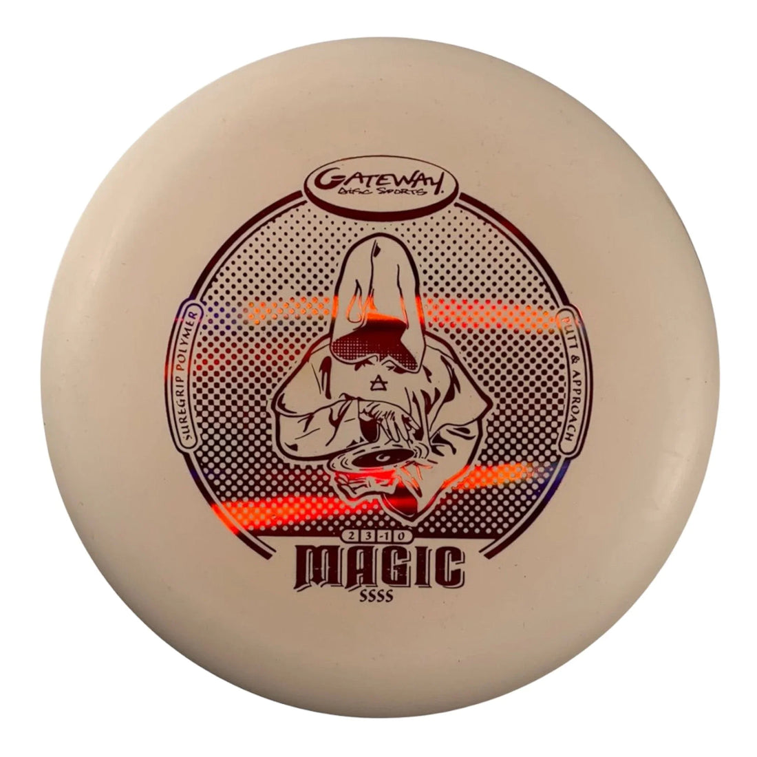 Gateway Disc Sports Magic | Super Stupid Silly Soft (SSSS) | Pink/Red 164 - 168g Disc Golf