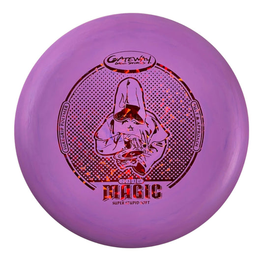 Gateway Disc Sports Magic | Super Stupid Soft (SSS) | Purple/Red 172g Disc Golf