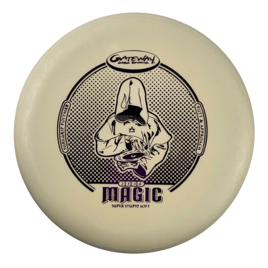 Gateway Disc Sports Magic | Super Stupid Soft (SSS) | White/Purple 169g Disc Golf