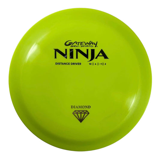Gateway Disc Sports Ninja | Diamond | Green/Silver 170g Disc Golf