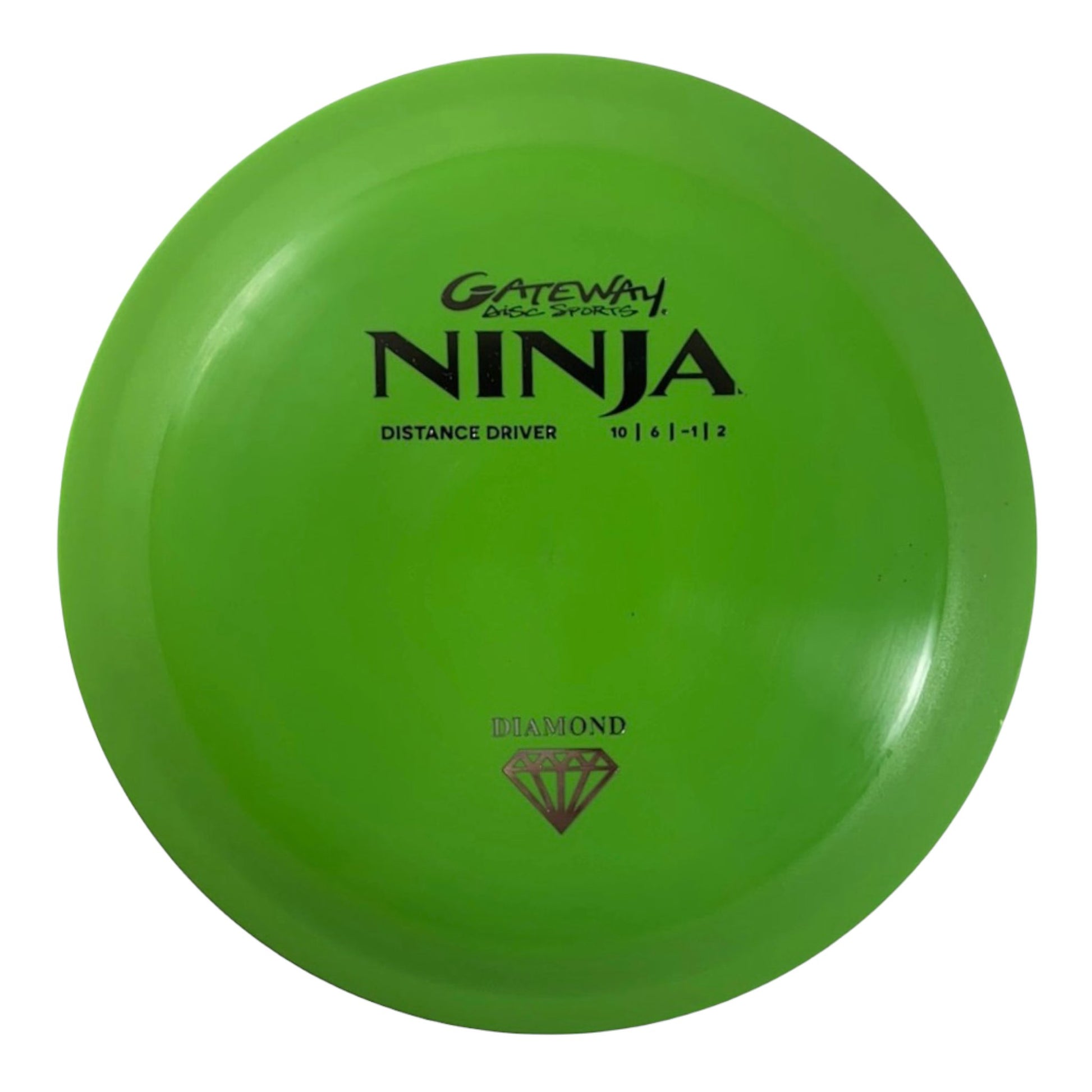 Gateway Disc Sports Ninja | Diamond | Green/Silver 171g Disc Golf