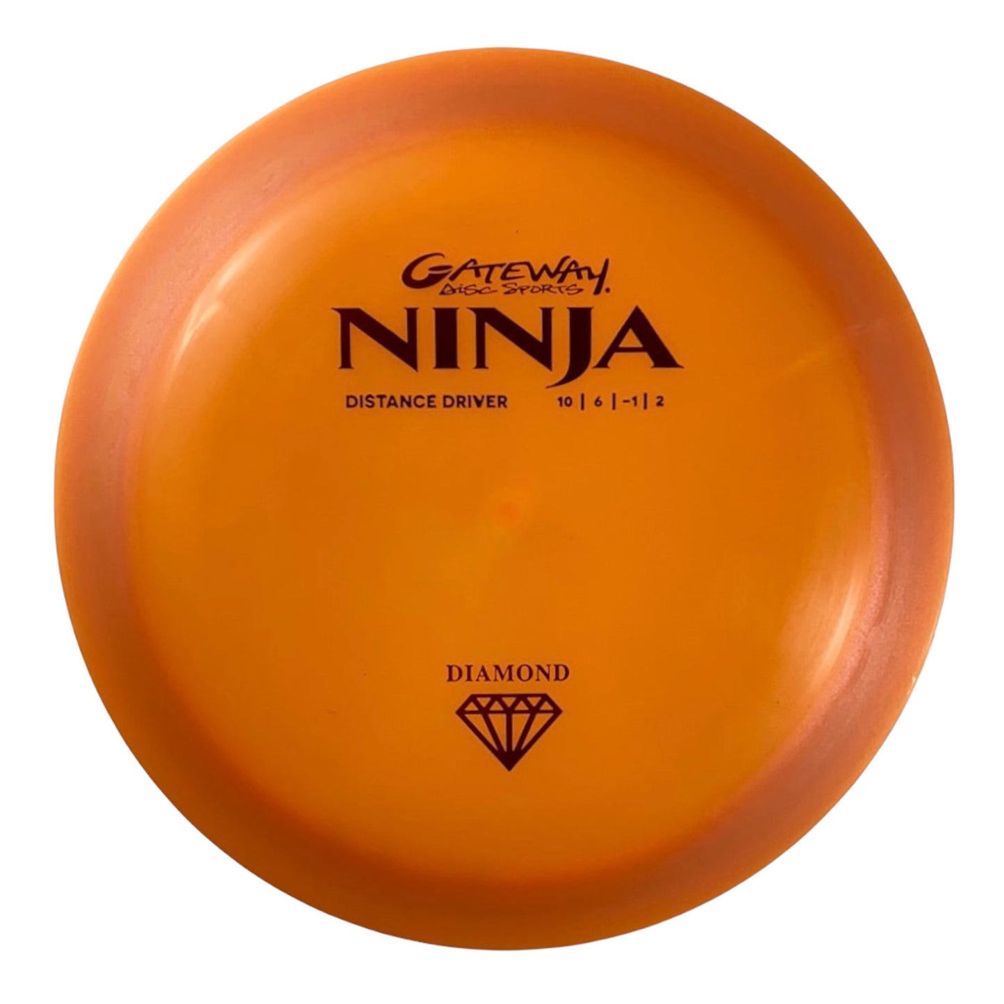 Gateway Disc Sports Ninja | Diamond | Orange/Red 171g Disc Golf