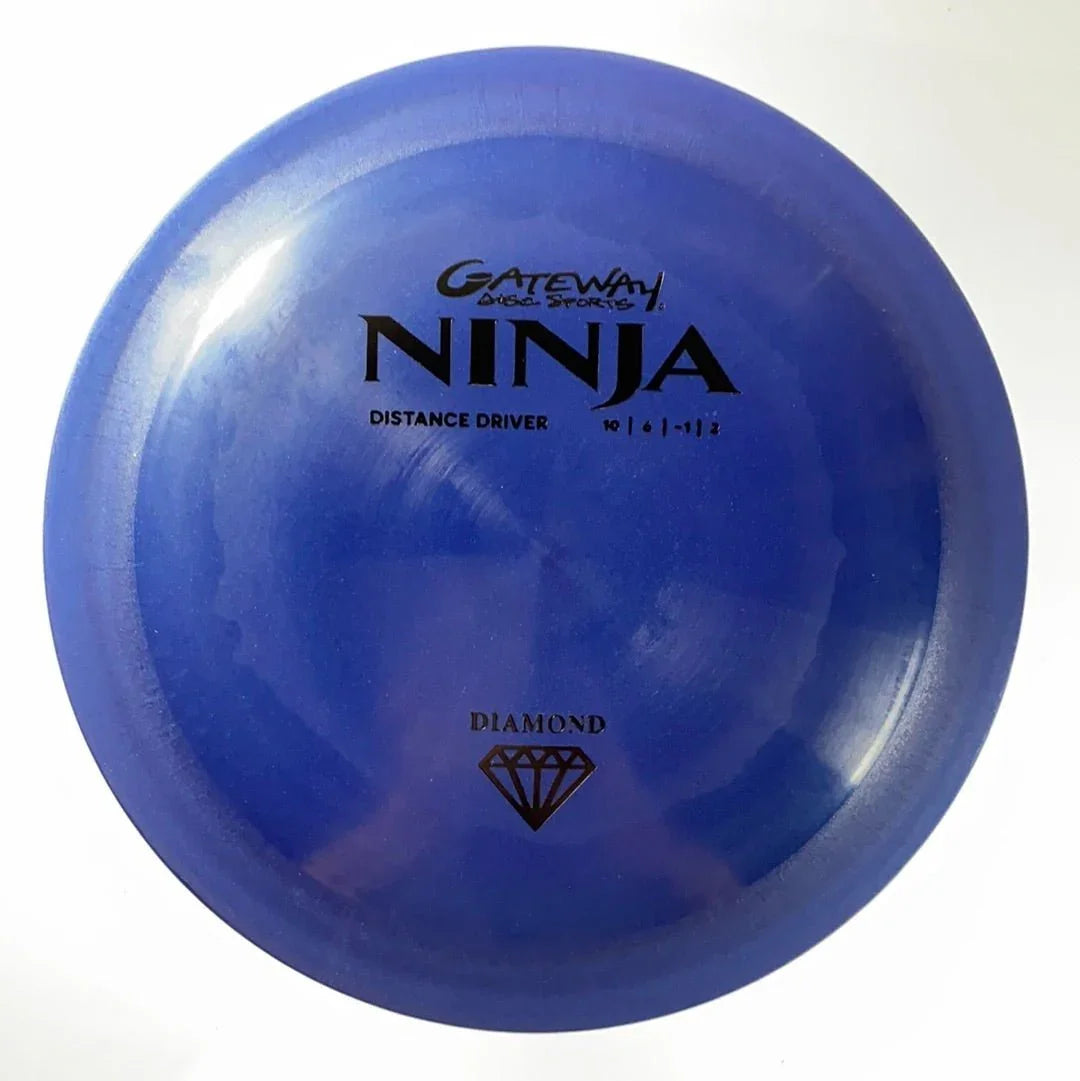 Gateway Disc Sports Ninja | Diamond | Blue/Black 173 - 174g Disc Golf