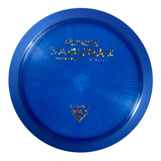 Gateway Disc Sports Samurai | Diamond | Blue/Gold 172g Disc Golf