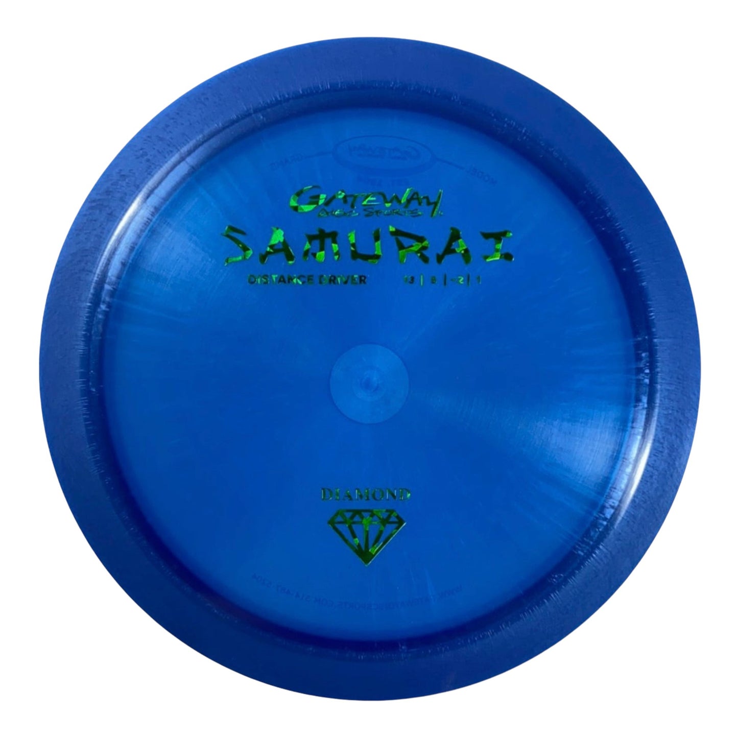 Gateway Disc Sports Samurai | Diamond | Blue/Green 172g Disc Golf