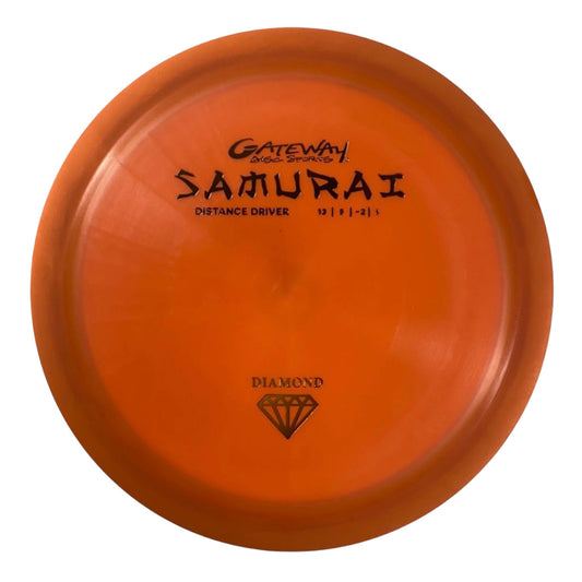 Gateway Disc Sports Samurai | Diamond | Orange/Gold 175g Disc Golf