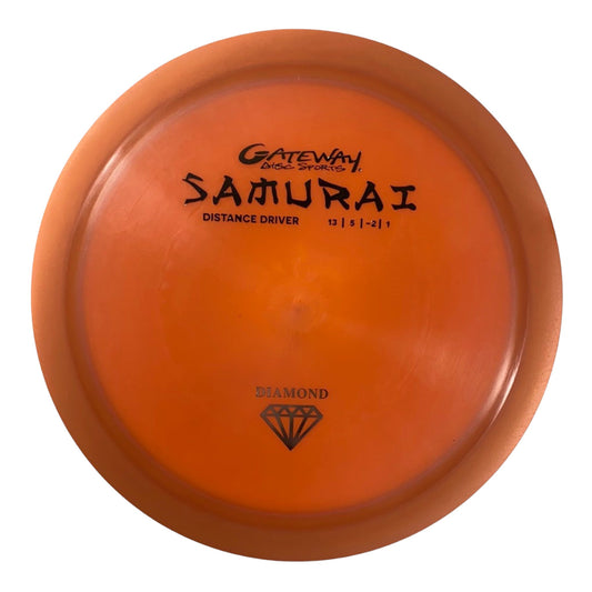 Gateway Disc Sports Samurai | Diamond | Orange/Silver 173g Disc Golf