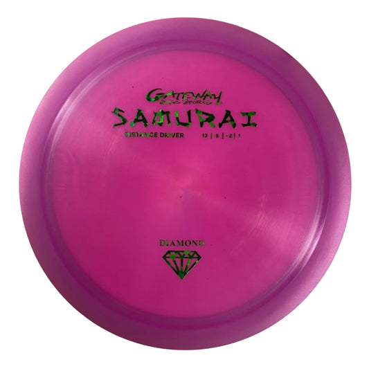 Gateway Disc Sports Samurai | Diamond | Pink/Green 171g Disc Golf