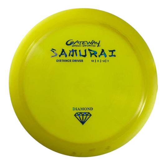 Gateway Disc Sports Samurai | Diamond | Yellow/Blue 169g Disc Golf