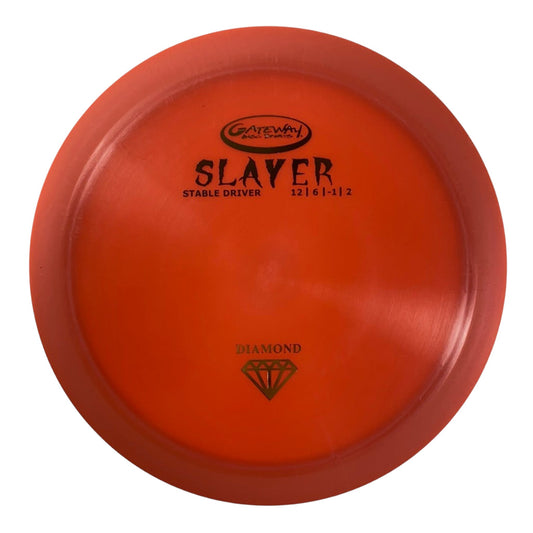 Gateway Disc Sports Slayer | Diamond | Red/Gold 168g Disc Golf