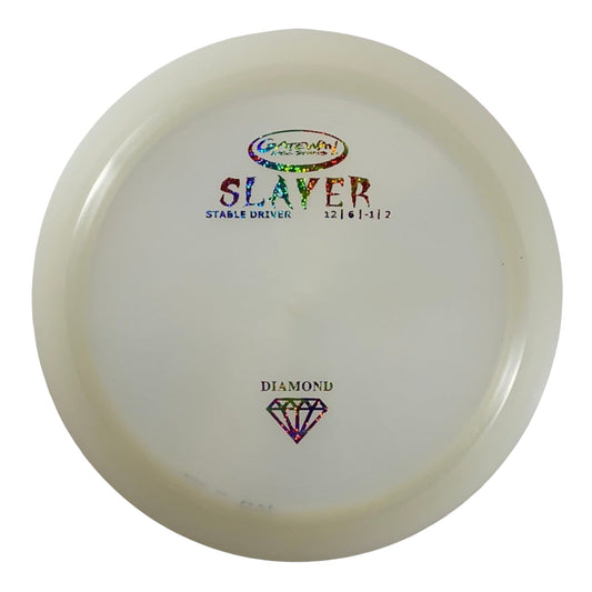 Gateway Disc Sports Slayer | Diamond | White/Rainbow 174g Disc Golf